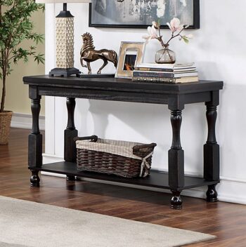 CALANDRA SOFA TABLE FOA4908BK-S By Furniture of America.