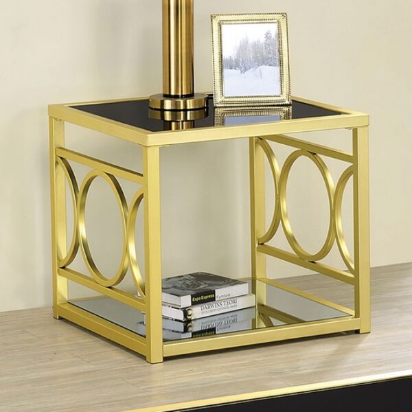 RYLEE END TABLE CM4166GL-E By Furniture of America. 5