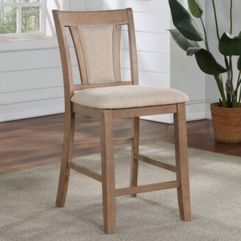 UPMINSTER CHAIR (2/CTN) CM3984NT-PC-2PK By Furniture of America.