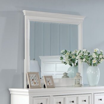 CASTILE MIRROR CM7413WH-M  BY Furniture of America.