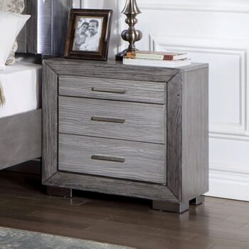 RAIDEN NIGHTSTAND BY Furniture of America CM7468GY-N.