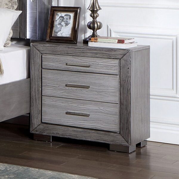 RAIDEN NIGHTSTAND BY Furniture of America CM7468GY-N. 7