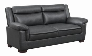 Arabella Pillow Top Upholstered Sofa Grey 506591 by Coaster Furniture