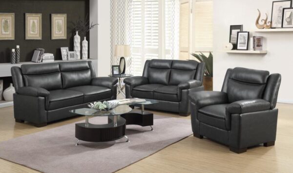 Arabella Pillow Top Upholstered Sofa Grey 506591 by Coaster Furniture 9