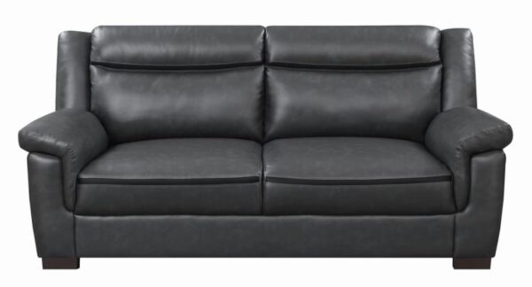 Arabella Pillow Top Upholstered Sofa Grey 506591 by Coaster Furniture 12