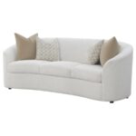 Rainn Upholstered Tight Back Sofa Latte 509171 by Coaster Furniture Luxury Sofas Mobilia Cleopatra 29 Rainn Upholstered Tight Back Sofa Latte 509171 by Coaster Furniture 29