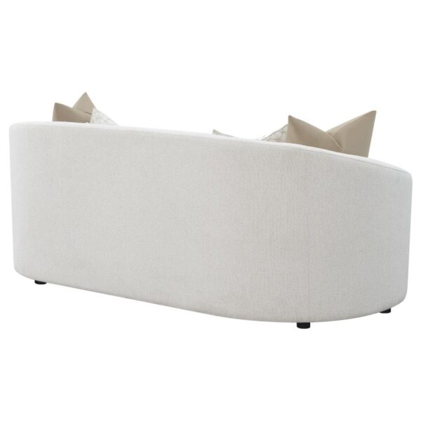 Rainn Upholstered Tight Back Sofa Latte 509171 by Coaster Furniture 20