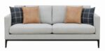 Apperson Cushioned Back Sofa Light Grey 508681 by Coaster Furniture 16