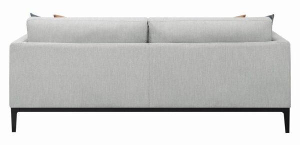 Apperson Cushioned Back Sofa Light Grey 508681 by Coaster Furniture 14
