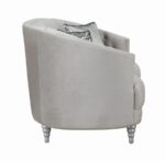 Avonlea Sloped Arm Tufted Sofa Grey 508461 by Coaster Furniture Luxury Living Room Furniture Mobilia Cleopatra 21 Avonlea Sloped Arm Tufted Sofa Grey 508461 by Coaster Furniture 21