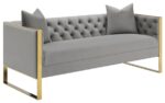 Eastbrook Tufted Back Sofa Grey 509111 by Coaster Furniture 11