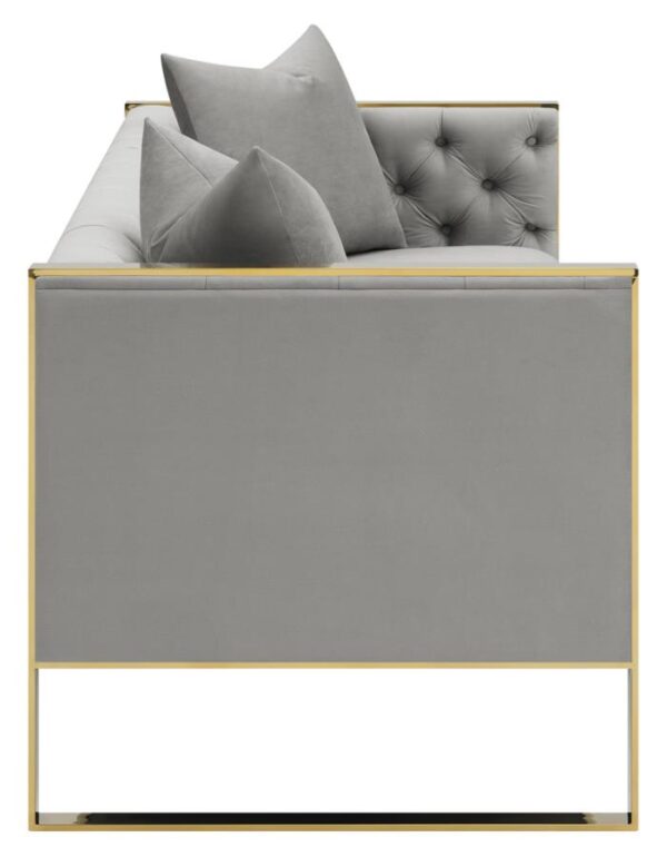 Eastbrook Tufted Back Sofa Grey 509111 by Coaster Furniture 8