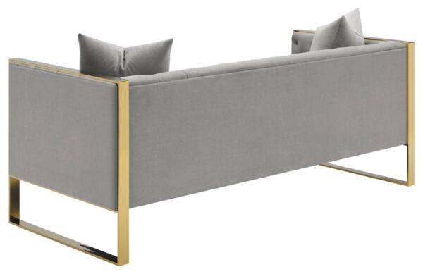 Eastbrook Tufted Back Sofa Grey 509111 by Coaster Furniture 9