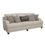 Glenn Cushion Back Sofa Light Grey 511094 by Coaster Furniture. 16