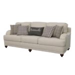 Glenn Cushion Back Sofa Light Grey 511094 by Coaster Furniture. 18
