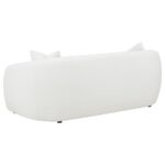 Isabella Upholstered Tight Back Sofa White 509871 by Coaster Furniture 22