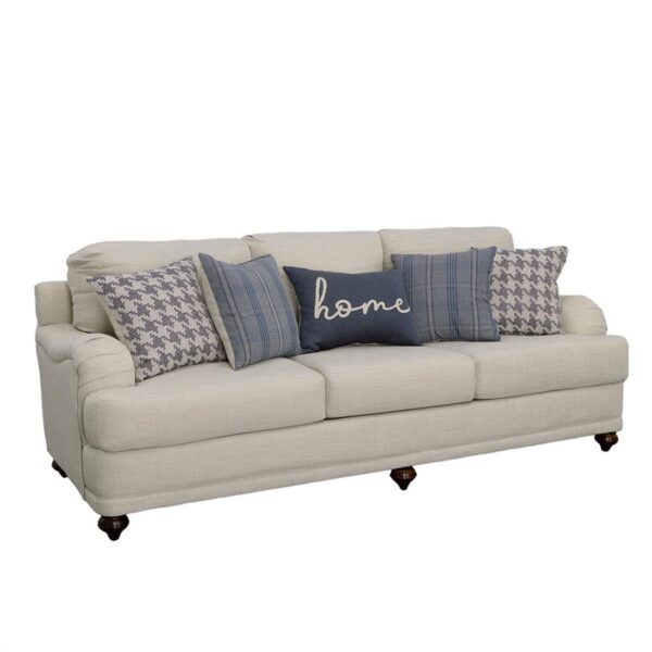 Glenn recessed arms sofa light grey 511091 by coaster furniture 13