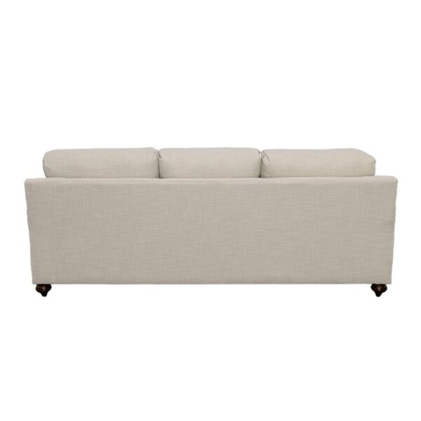 Glenn recessed arms sofa light grey 511091 by coaster furniture 14