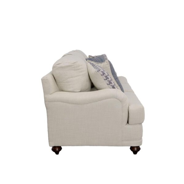 Glenn recessed arms sofa light grey 511091 by coaster furniture 15