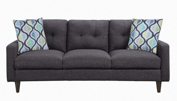 Watsonville tufted back sofa grey 552001 by coaster furniture 13