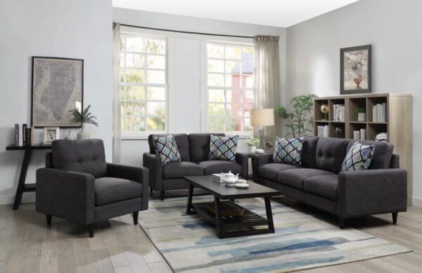 Watsonville tufted back sofa grey 552001 by coaster furniture 20
