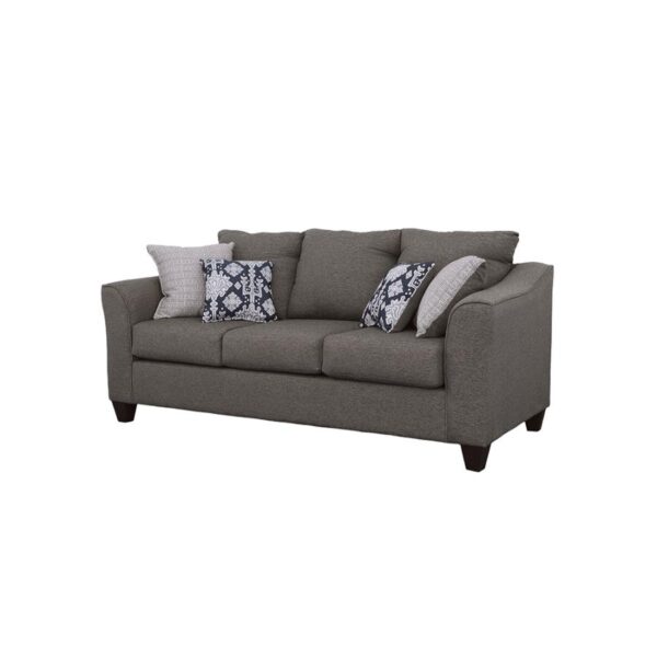 Salizar Flared Arm Sofa Grey 506021 by Coaster Furniture. 14