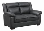 Arabella Pillow Top Upholstered Loveseat Gray 506592 by Coaster Furniture 13