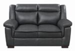 Arabella Pillow Top Upholstered Loveseat Gray 506592 by Coaster Furniture 14
