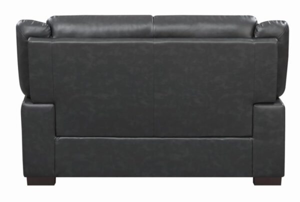 Arabella Pillow Top Upholstered Loveseat Gray 506592 by Coaster Furniture 10