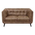 Thatcher Upholstered Button Tufted Loveseat Brown 509422 by Coaster Furniture Luxury Living Room Furniture Mobilia Cleopatra 10 Thatcher Upholstered Button Tufted Loveseat Brown 509422 by Coaster Furniture 10