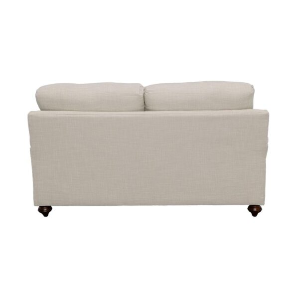 Glenn Recessed Arms Loveseat Light Grey 511092 by Coaster Furniture 11