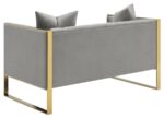 Eastbrook Tufted Back Loveseat Gray 509112 by Coaster Furniture 14