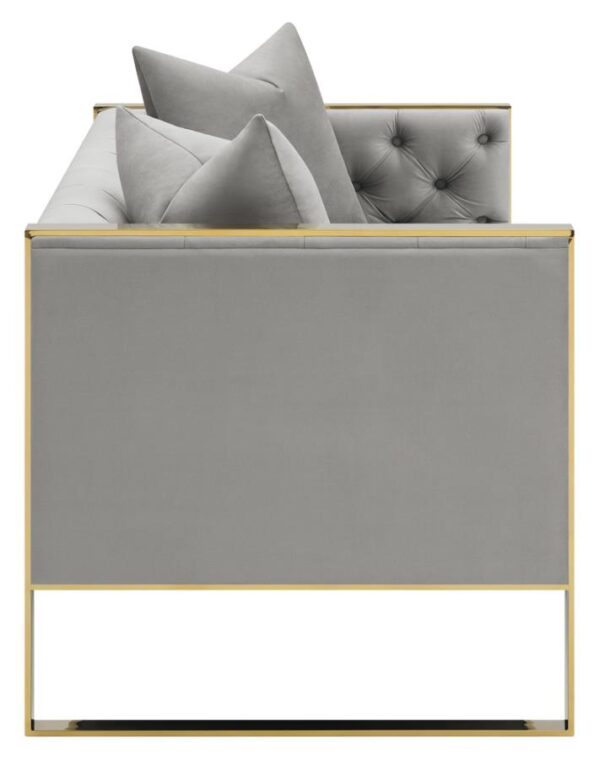 Eastbrook Tufted Back Loveseat Gray 509112 by Coaster Furniture 10