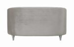Avonlea Sloped Arm Tufted Loveseat Gray 508462 by Coaster Furniture Luxury Loveseats Mobilia Cleopatra 19 Avonlea Sloped Arm Tufted Loveseat Gray 508462 by Coaster Furniture 19