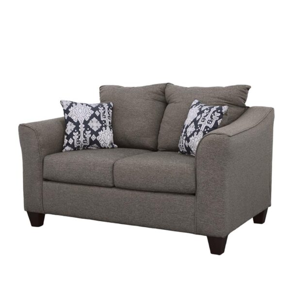 Salizar Flared Arm Loveseat Gray 506022 by Coaster Furniture 16