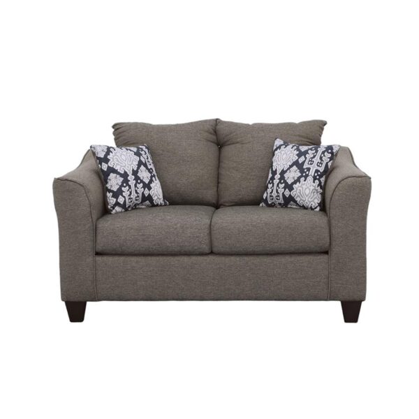Salizar Flared Arm Loveseat Gray 506022 by Coaster Furniture 17