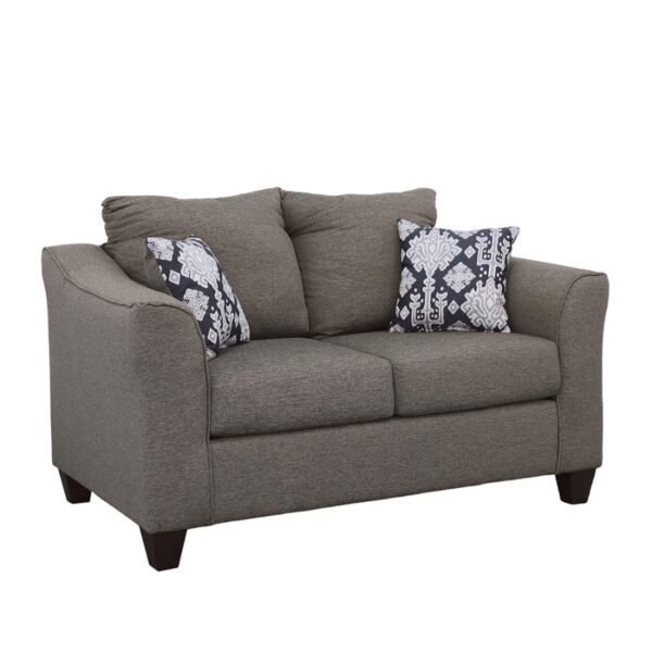 Salizar Flared Arm Loveseat Gray 506022 by Coaster Furniture 18