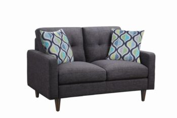 Watsonville Tufted Back Loveseat 552002 by Coaster Furniture