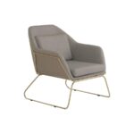 Metal Sled Leg Accent Chair Beige 903981 by Coaster Furniture Accent Chairs Mobilia Cleopatra 8 Metal Sled Leg Accent Chair Beige 903981 by Coaster Furniture 8