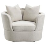Kamilah Upholstered Chair with Camel Back Beige 511153 by Coaster Furniture 28