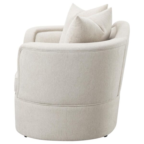 Kamilah Upholstered Chair with Camel Back Beige 511153 by Coaster Furniture 18