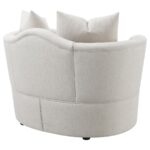 Kamilah Upholstered Chair with Camel Back Beige 511153 by Coaster Furniture 31