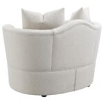 Kamilah Upholstered Chair with Camel Back Beige 511153 by Coaster Furniture 32
