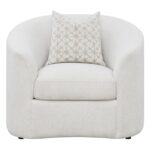 Rainn Upholstered Tight Back Chair Latte 509173 by Coaster Furniture 10