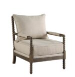 Cushion Back Accent Chair Oatmeal and Natural 905362 by Coaster Furniture 21