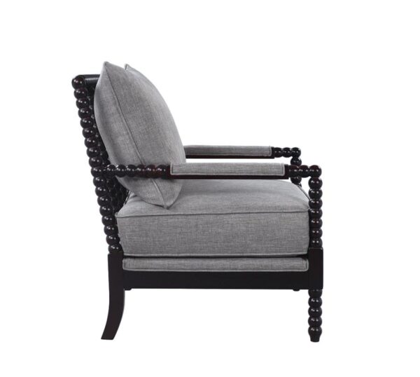 Cushion Back Accent Chair Gray and Black 903824 by Coaster Furniture 13
