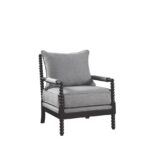 Cushion Back Accent Chair Gray and Black 903824 by Coaster Furniture 23