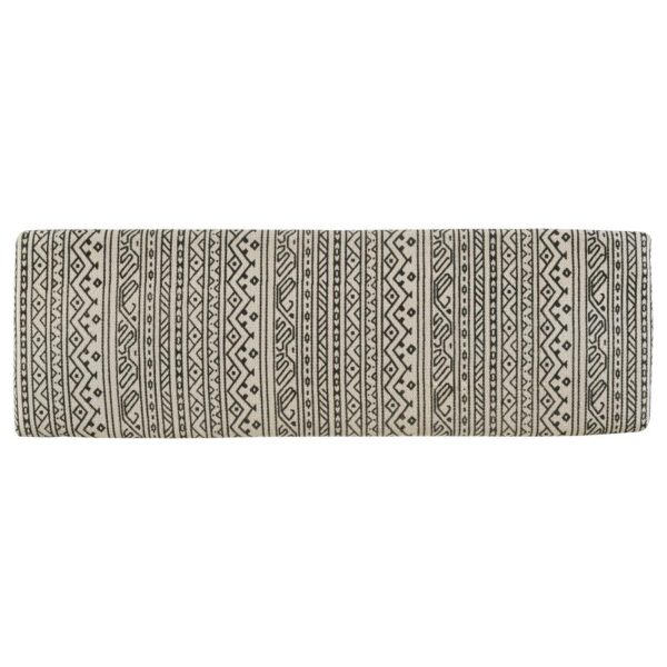 Upholstered Accent Bench Black and White 914142 by Coaster Furniture 17