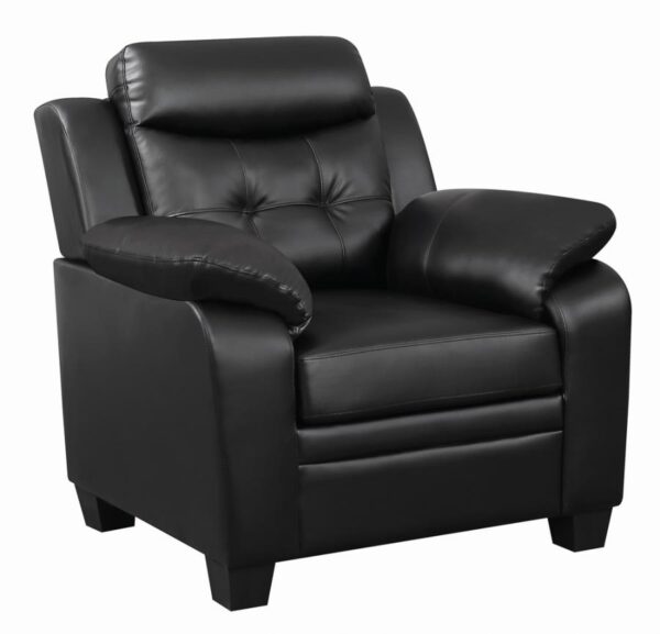 Finley Tufted Upholstered Chair Black 506553 by Coaster Furniture 8