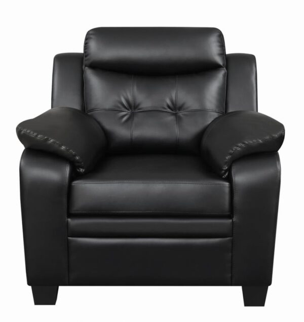 Finley Tufted Upholstered Chair Black 506553 by Coaster Furniture 10